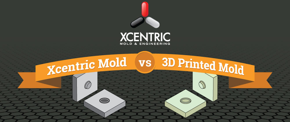 Xcentric Mold vs. 3D Printed Mold