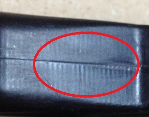 Drag marks